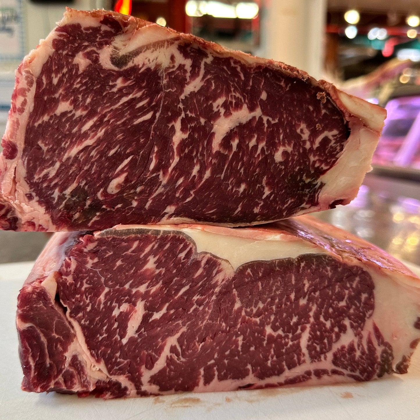 Creekstone Farms Prime Grade NY Strip 36 Day dry Aged