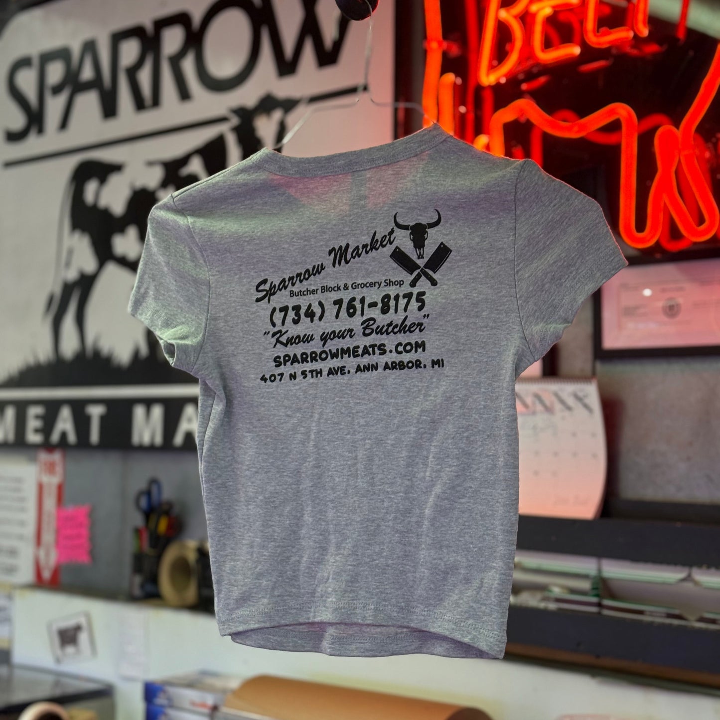 Sparrow Market Womens "Baby Tee"