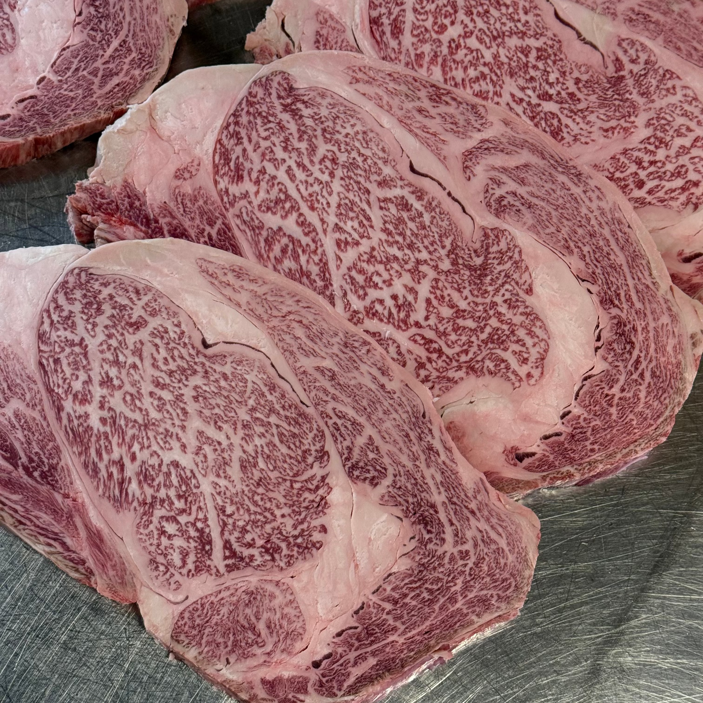 Kobe A5 Wagyu Wine Beef BMS 10-11 Boneless Ribeye