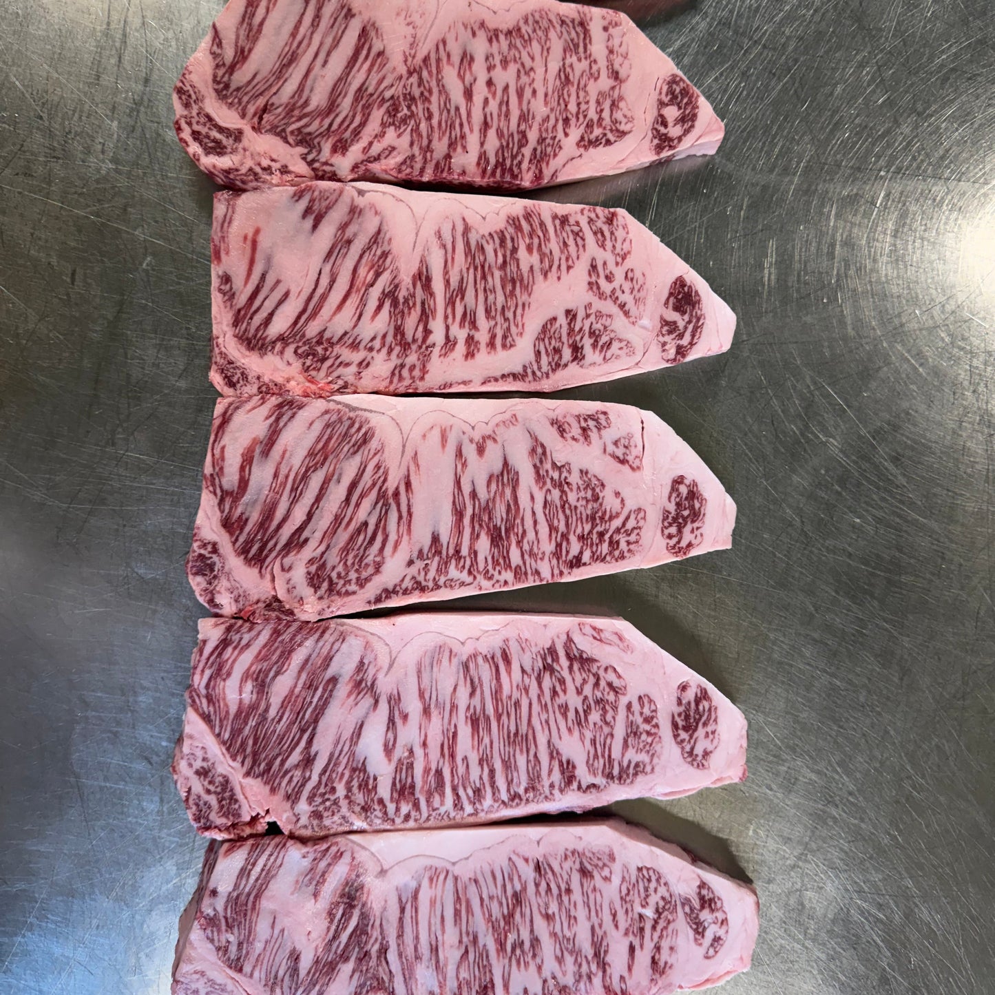 Kobe A5 Wagyu Wine Beef BMS 10-11 Boneless Strip Loin