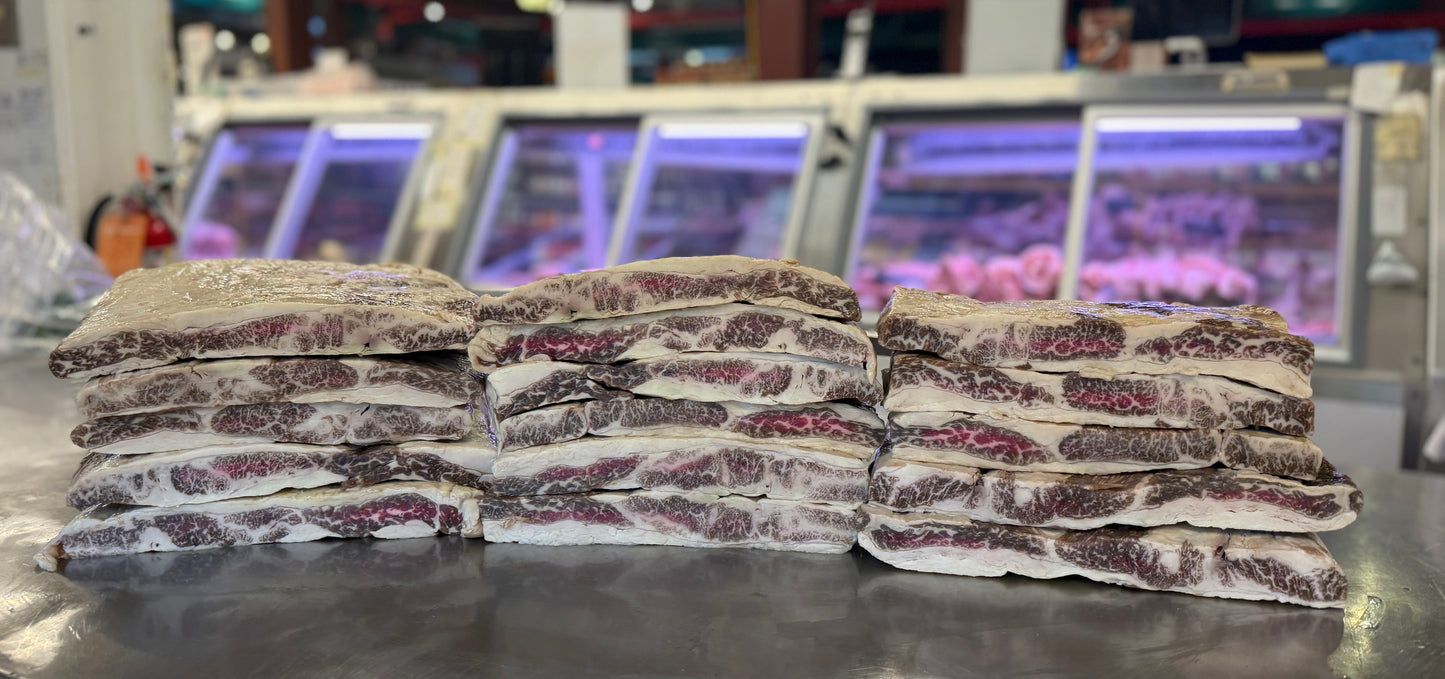 Sparrow Signature Made Stone Axe Full Blood Wagyu Beef Bacon