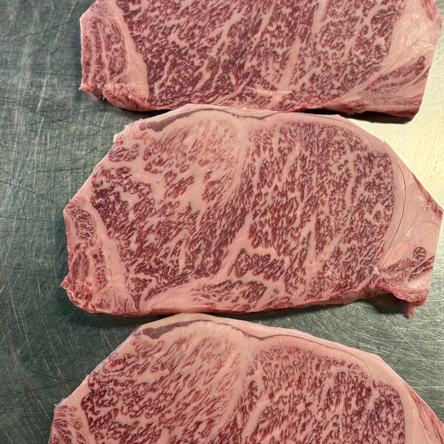 Kobe A5 Wagyu Wine Beef BMS 10-11 Boneless Strip Loin