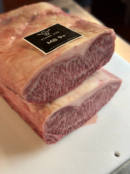 Stone Axe Boneless Strip Loin Steak BS 9+