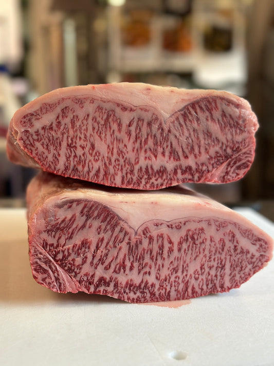 Stone Axe Boneless Strip Loin Steak BS 9+