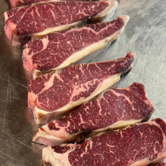 Creekstone Farms Prime Grade NY Strip 36 Day dry Aged