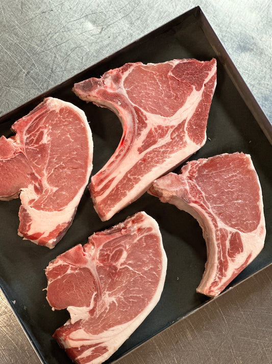 Idaho Pasture Pork Loin and Rib Chops