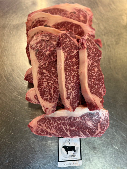 Masami Wagyu Farm NY Strip Supreme Grade 10