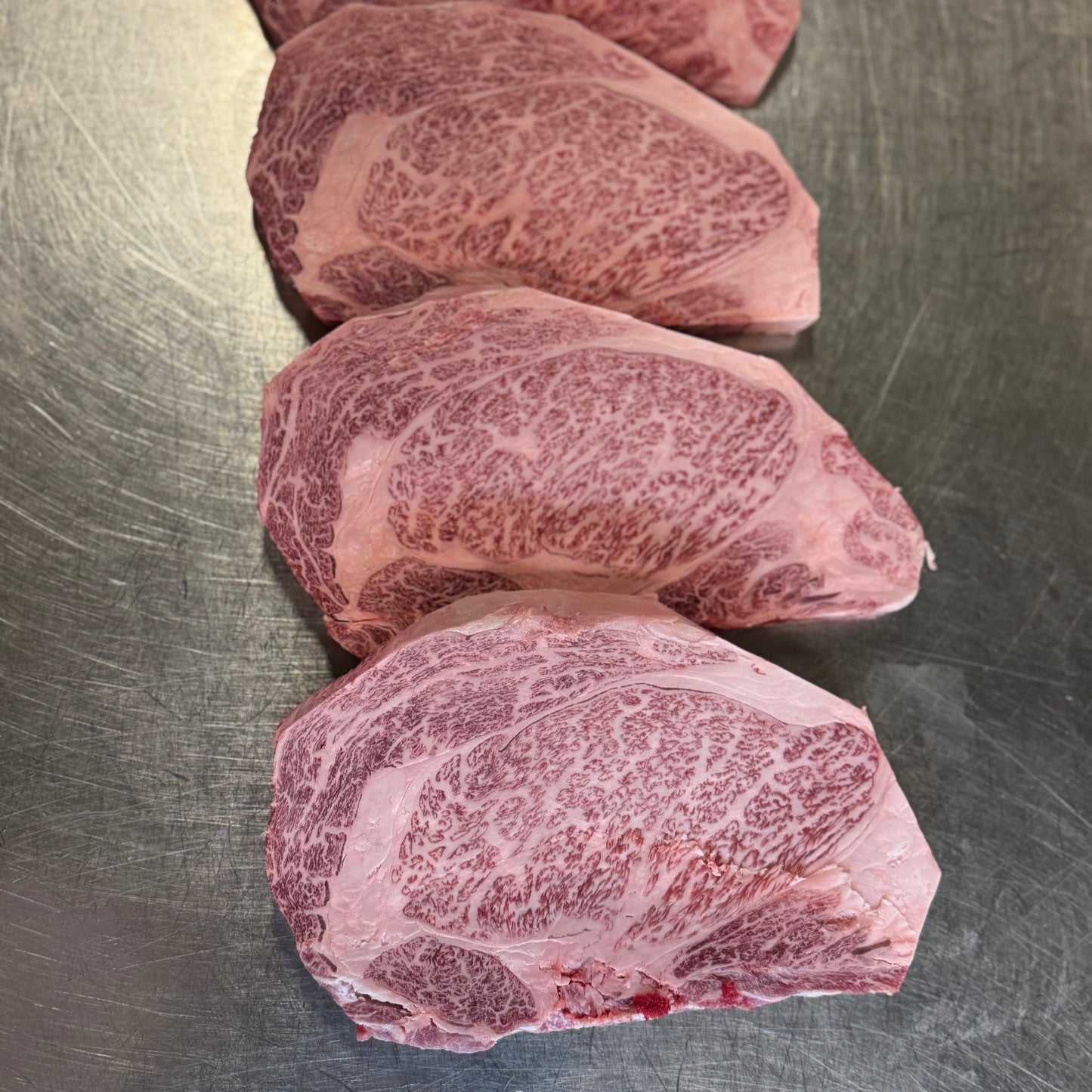 Kobe A5 Wagyu Wine Beef BMS 10-11 Boneless Ribeye