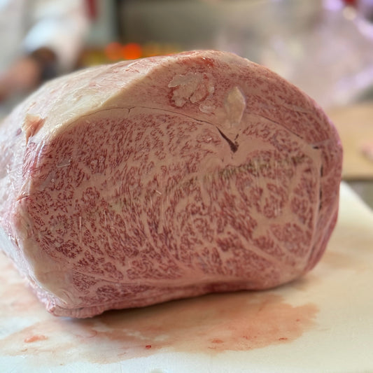 Kobe A5 Wagyu Wine Beef BMS 10-11 Boneless Ribeye