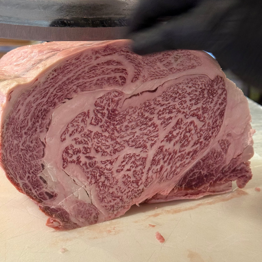 Kobe A5 Wagyu Wine Beef BMS 10-11 Boneless Ribeye