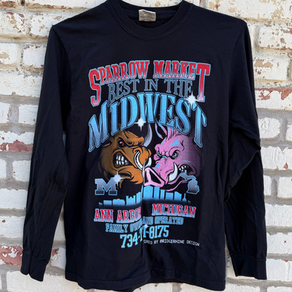 Bull & Pig Best in the Midwest T-Shirt LONG Sleeve