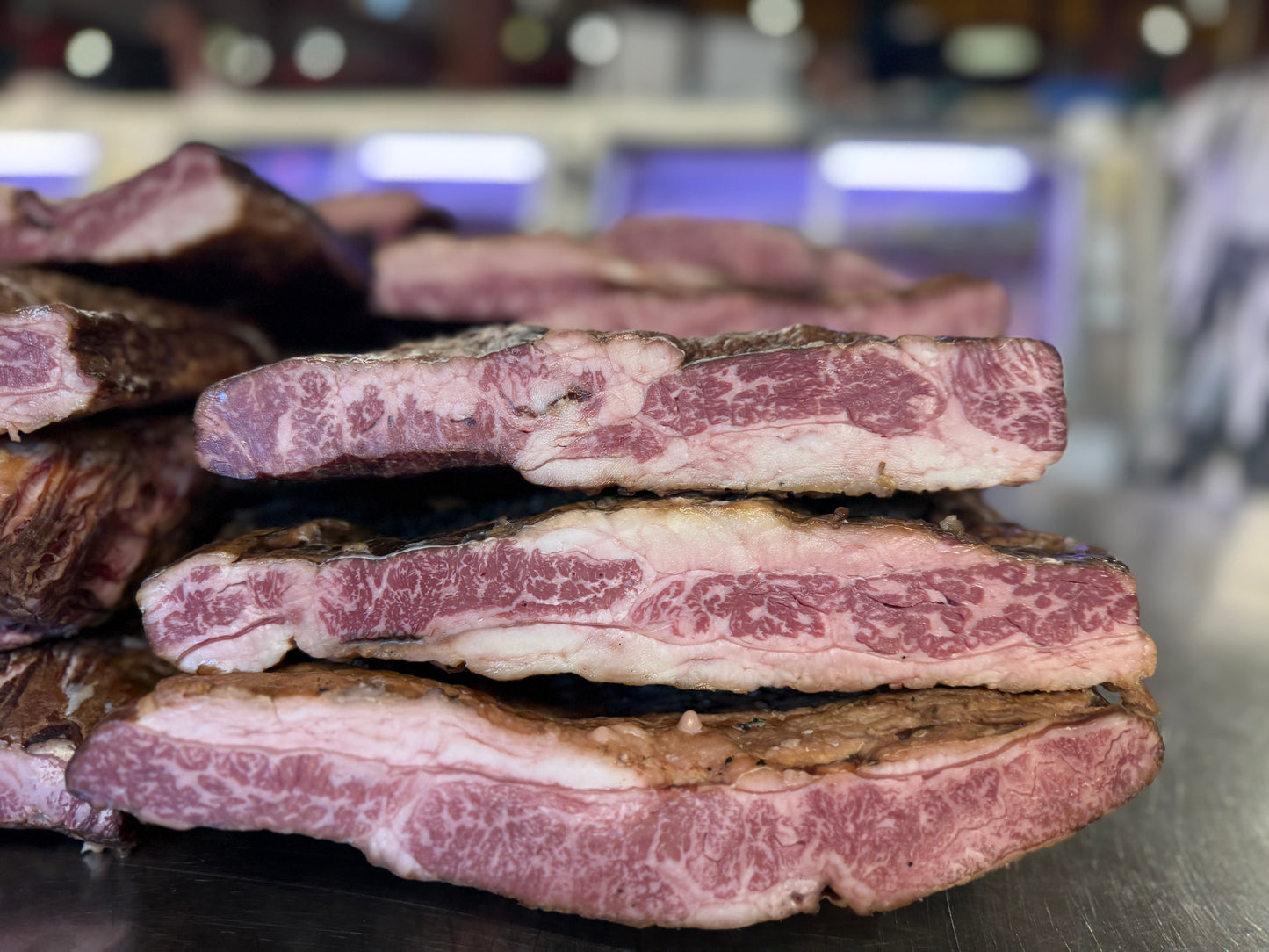 Sparrow Signature Made Stone Axe Full Blood Wagyu Beef Bacon