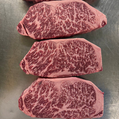 Stone Axe Boneless NY Strip Steak BS 9+
