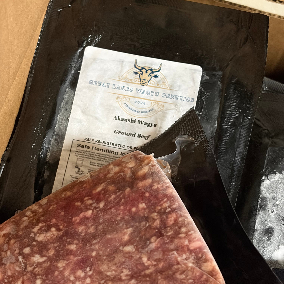 Michigan 100% Red Wagyu Akaushi Ground Beef