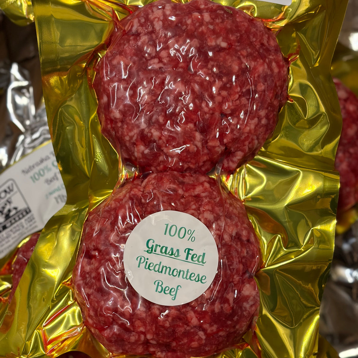 Nebraska 100% Grass Fed Piedmontese Burgers
