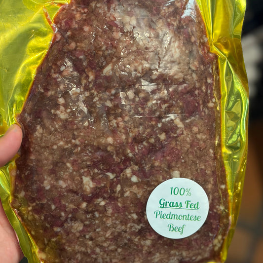 Nebraska 100% Grass Fed Piedmontese Ground Beef