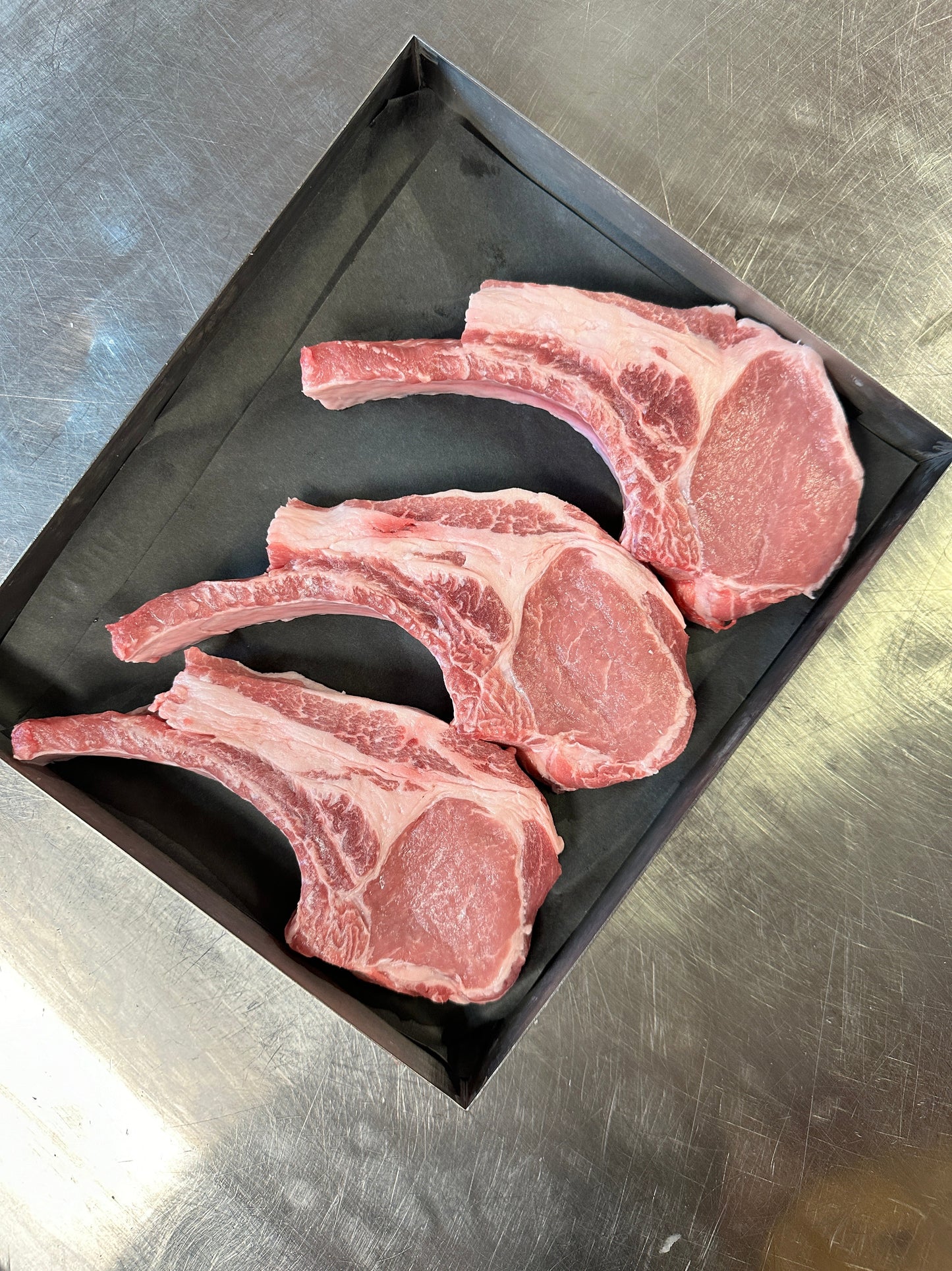 Heritage Berkshire Rack Chops