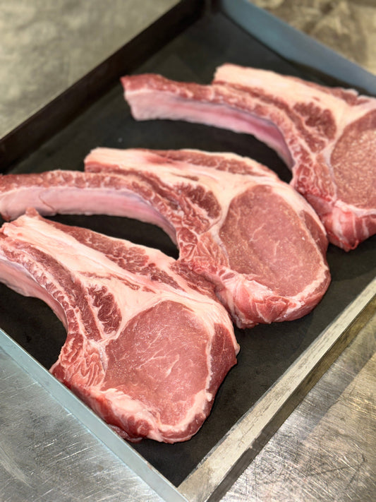 Heritage Berkshire Rack Chops